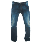 Krooley 880W Dark Denim Carrot Fit Jeans