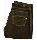 Diesel Mens Diesel Dark Antique Denim Comfort Fit Button Fly Jeans 34 Leg