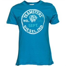 Mens Temigox T-Shirt Blue