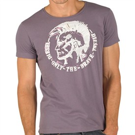 Mens Unarm T-Shirt Purple