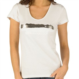 Womens Tictor B T-Shirt White