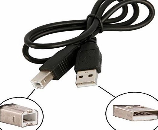 USB DATA CABLE COMPUTER LEAD FOR CANON INKJET PRINTER MODELS iP4850 iP3600 iP2702 iP2700 iP100 iX7000 iX6550 iX4000 From Digicharge By Digital Accessories Ltd