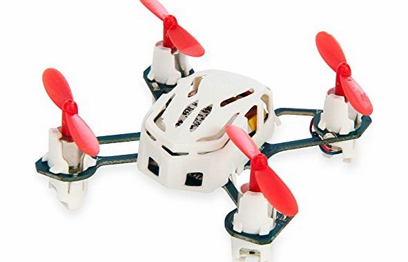 DigiFunk Nano QuadCopter Helicopter - Worlds Smallest Quad Copter - 45mm 11.5g - RC Remote Control Mini 2.4Gh