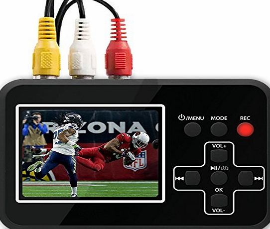 Digitnow!  Video Grabber Box amp; Audio Grabber Box- Convert VHS Tapes to Digital format! Video Source: VCRs, Camcorders, DVD Players/DVRs, Gaming Consoles, etc.