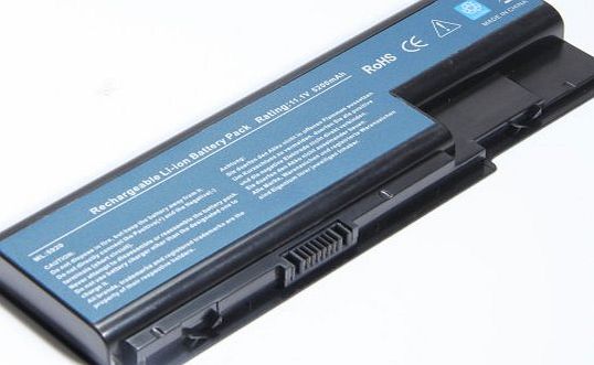 DILL New Laptop Battery for Packard Bell EasyNote LJ61, LJ63, LJ65, LJ67, LJ71, LJ73, LJ75 Series (11.1V, 6cell, 5200mah)