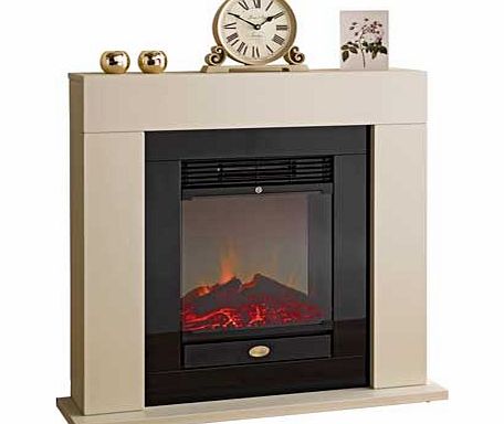 Dimplex Ventosa Ivory Electric Fire Suite