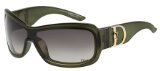 Christian Dior DIOR COTTAGE 2 Sunglasses QAB (MH) VERDE TRAS (BROWNGREY SF) 99/08 Medium