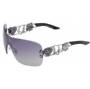 Christian Dior Womens Spuns Sunglasses Black/Silver