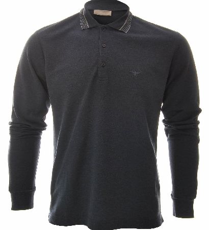 Dior Homme Long Sleeve Piquet Polo