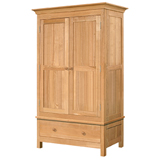 Products Oakhampton 2 Door 2 Drawer Wardrobe in Ash