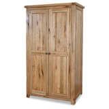 Products Trafalgar 2 Door Wardrobe in distressed American Oak