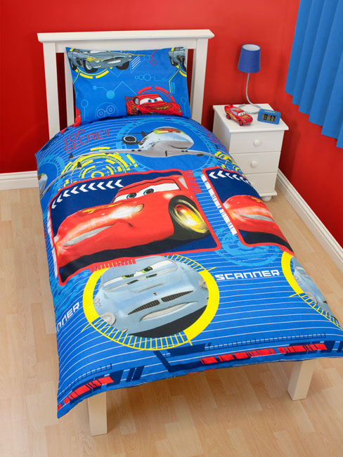 DISNEY Cars 2 Spy Single Rotary Duvet Cover Set