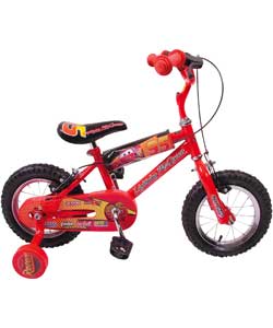 Disney Cars Red Steel Frame 12 Inch Kids Bike -