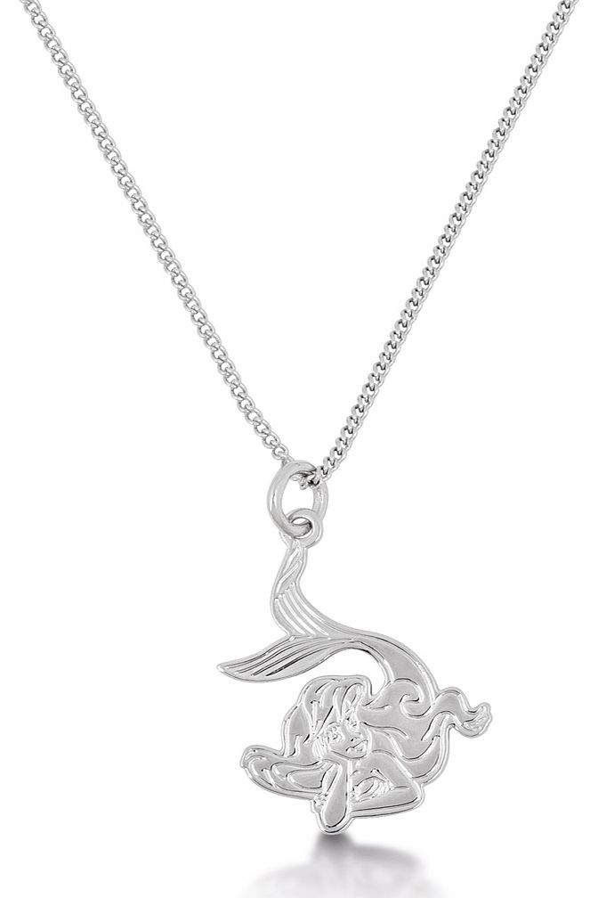 14kt White Gold Plated Ariel Little Mermaid