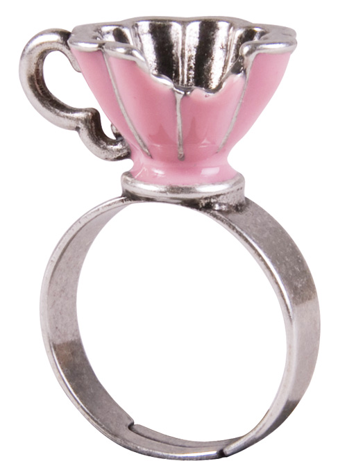 Tom Binns Silver Plated Alice in Wonderland Pink