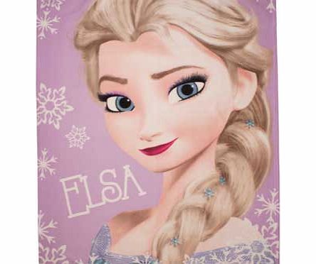 Frozen Crystal Fleece Blanket