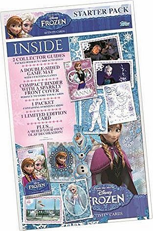 Disney Frozen DISNEYS FROZEN TRADING CARD GAME STARTER PACK / BINDER