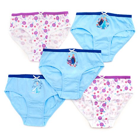 Disney frozen girls briefs 5 pack age 5-6 years