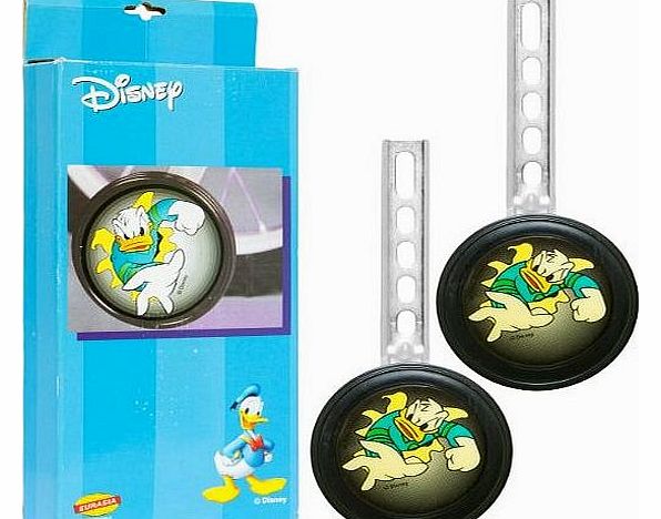 Kids Disney 12``-20`` Universal Bike Stabiliser Training Wheels (Donald Duck)