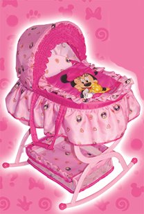 DISNEY MINNIE doll cradle