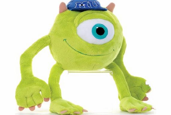 Disney Monster University 12`` (30.5 cm) Mike with Cap UV Beanbag Plush Soft Toy