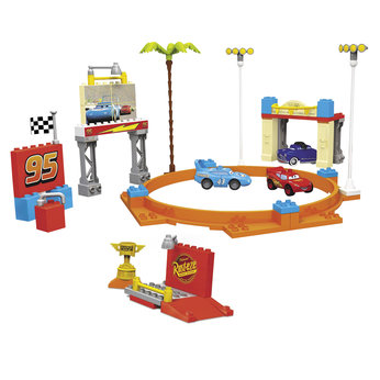 Mega Bloks Cars Piston Cup Race Set