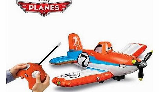 Planes Dusty RC Radio Control Jumbo 2ft Long Inflatable Dusty