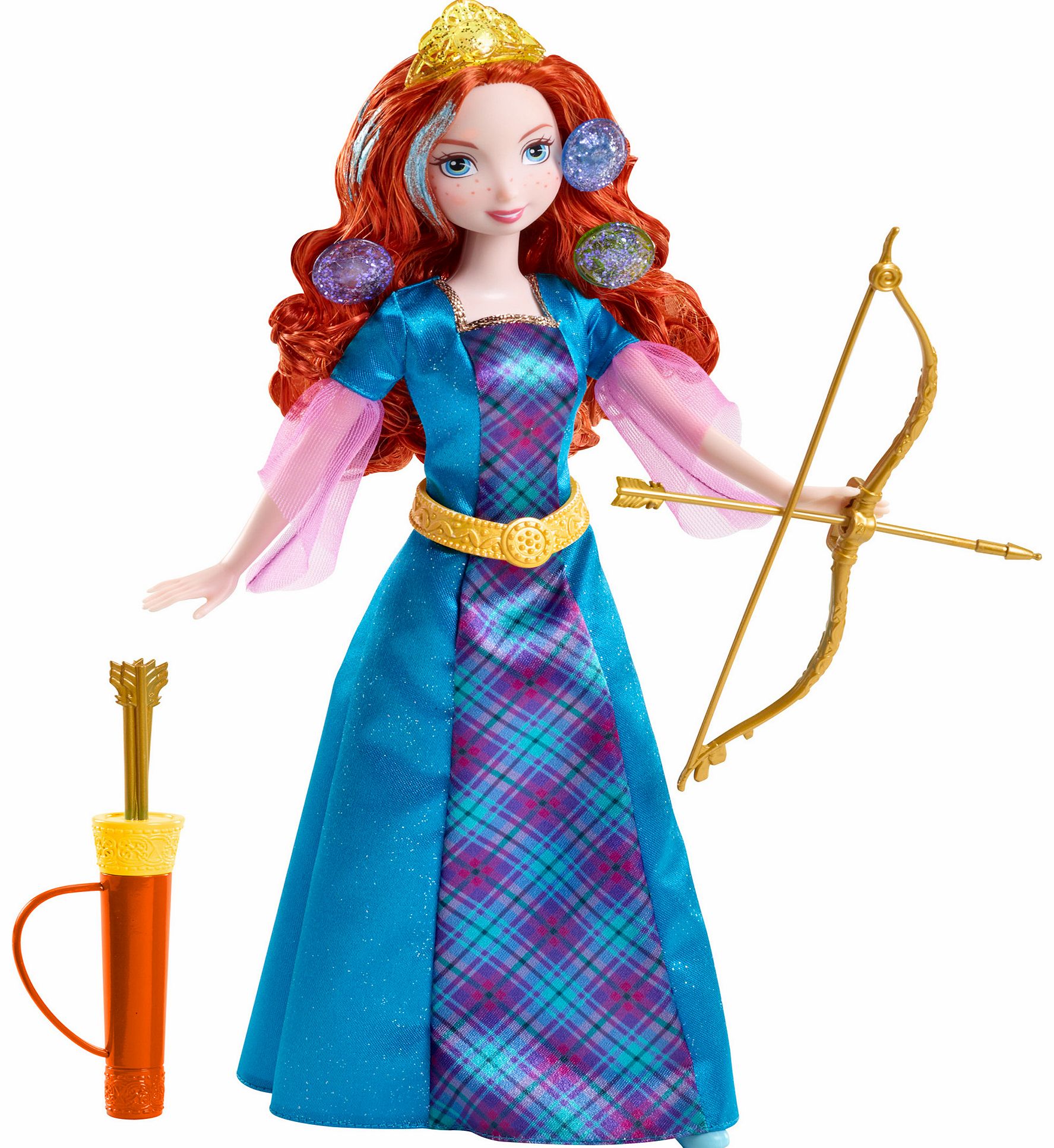 Princess Colourful Curls Merida Fashion