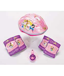 Princess Helmet Pads and Bell Set