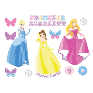 Princess Personalised Wall Art