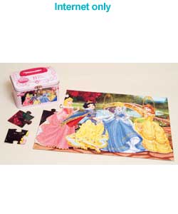 disney Princess Puzzle in a Tin