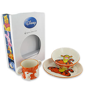 Tigger Mug Bowl and Plate Gift Set