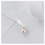 TINKERBELL GLASS PEARL PENDANT