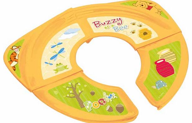 Winnie The Pooh Foldable Travel Toilet Seat