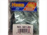 Hama Mini Beads Trans Grey