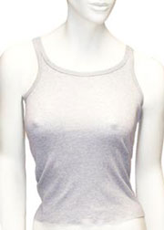 DKNY Jersey rib tank top