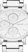 DKNY Ladies Lexington Silver Tone Chronograph