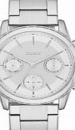 DKNY Ladies Rockaway Silver Watch