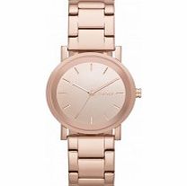 DKNY Ladies SoHo Rose Gold Watch