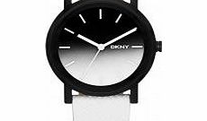 DKNY Ladies SoHo White Watch