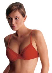 DKNY Mesh underpinning underwired contour bra