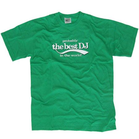 DMC The Best DJ Green T-Shirt