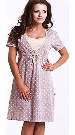 dn-nightwear DN, TCB 4044, dark beige, Gr. M