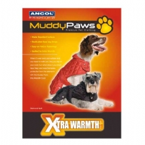Ancol Diamond Quilt Dog Coat Black Medium