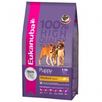 Eukanuba Puppy and Junior 3kg Medium Breed Chicken