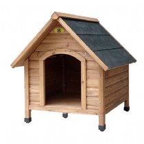 Flat Pack Kennel Apex Roof 88X76X82Cm - Medium