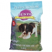 Gusto Puppy / Junior Complete Dog Food 7.5Kg
