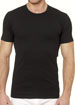 Ribbed round neck t-shirt