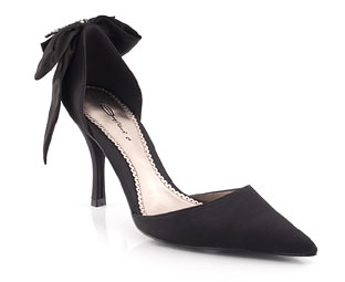 Satin Two Part Court Shoe