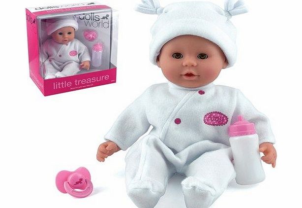 Peterkin Dolls World Little Treasure Doll White